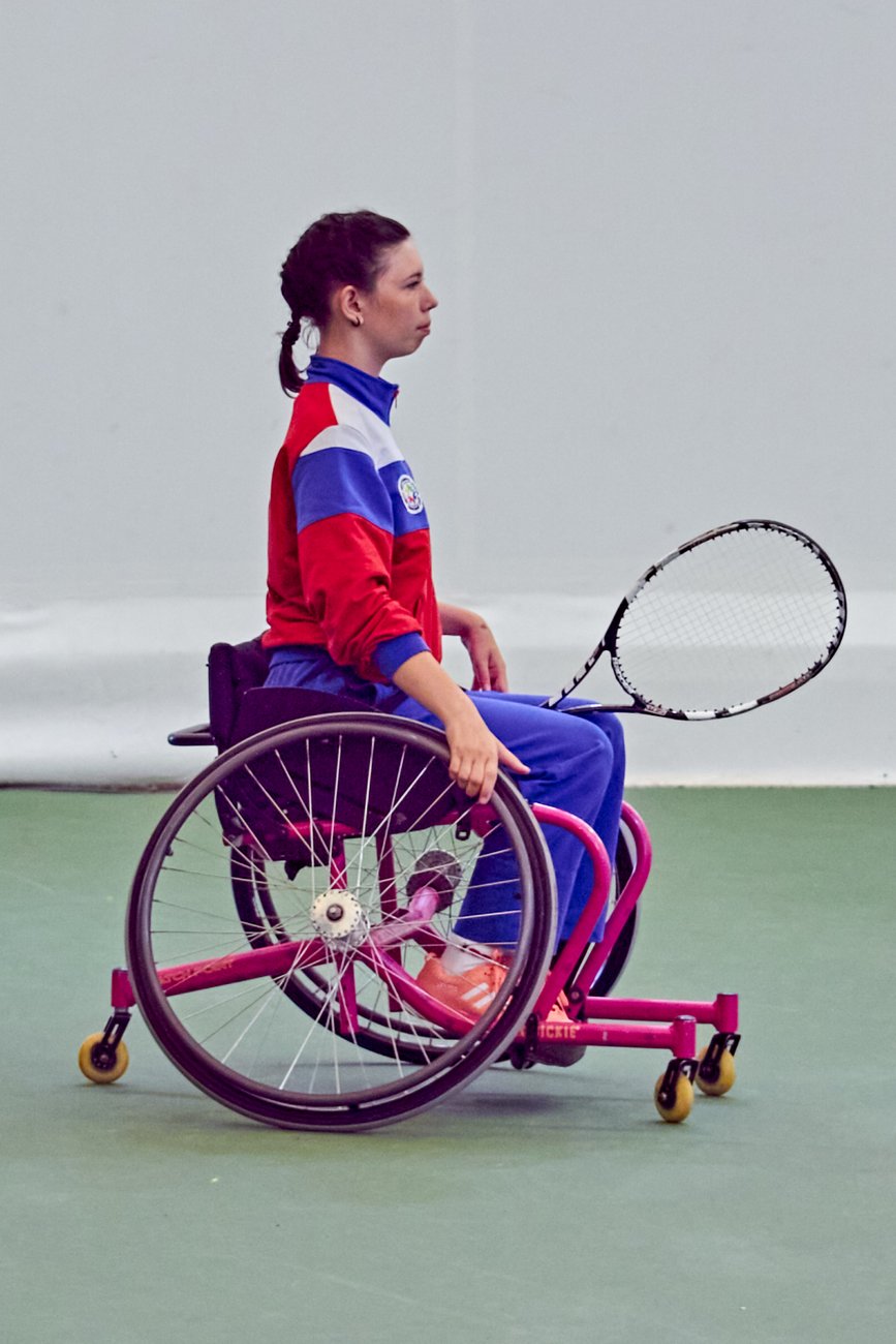 Адаптивный спорт. Теннис на колясках. Первенство России.
