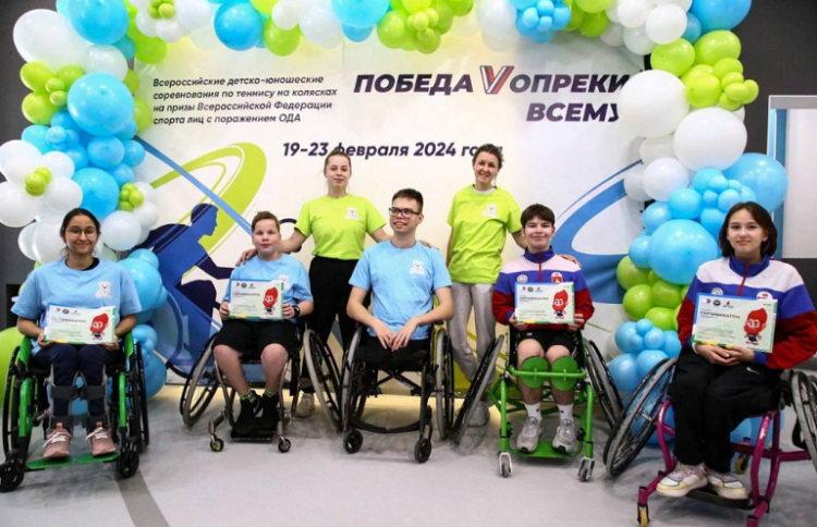 Адаптивный - теннис на колясках - Москва 2024 - фото2