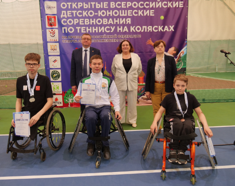 Адаптивный - теннис на колясках - Москва - 24 апреля 2023 - фото14