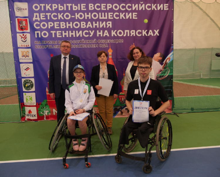 Адаптивный - теннис на колясках - Москва - 24 апреля 2023 - фото7
