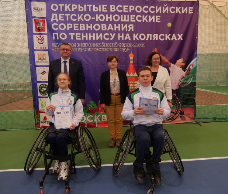 Адаптивный - теннис на колясках - Москва - 24 апреля 2023 - фото8