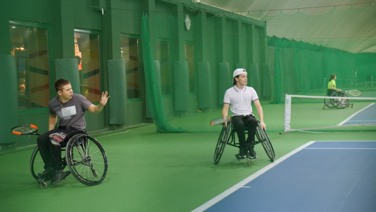 Адаптивный - теннис на колясках - Москва - фото2