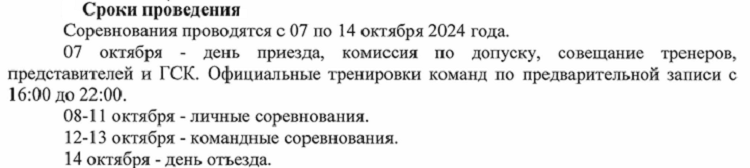 Бадминтон - Ставрополь 2024 до 15 лет - программа