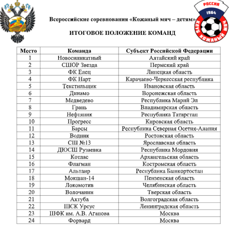 Футбол - Кожаный мяч детям - Иваново 2023 - страница8