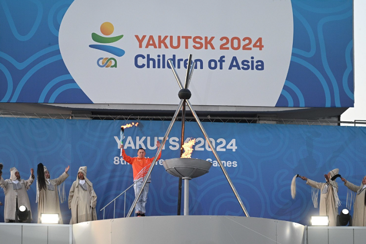 Игры Дети Азии - Якутск 2024 - открытие Игр - фото2