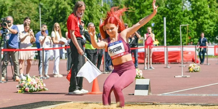 Легкая атлетика - Неделя в Лужниках - Трусова дебютировала в прыжках в длину - фото4