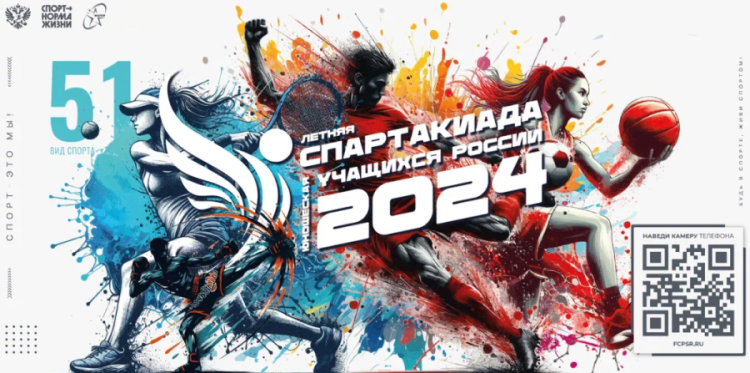 Летняя Спартакиада учащихся 2024 - баннер0 уменьшенный