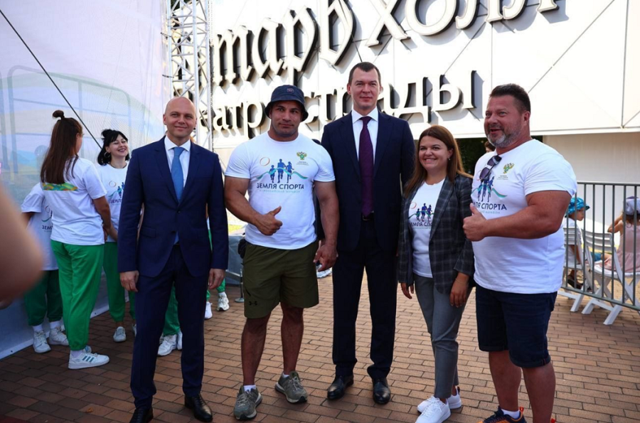 Новости министра - посещение финала Всероссийского марафона Земля спорта в Светлогорске - фото7