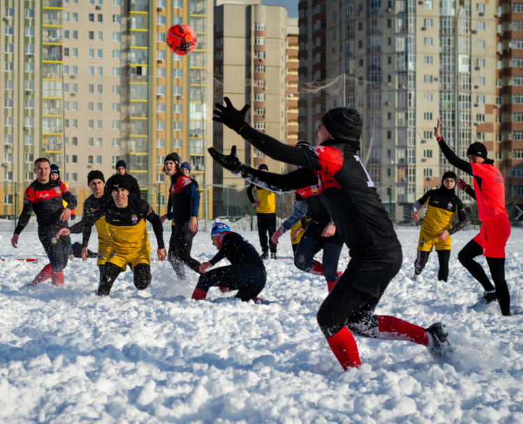 Регби на снегу - Казань 2024 - студенты - фото4