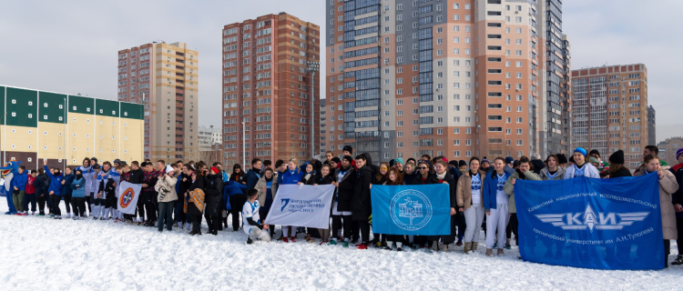 Регби на снегу - Казань 2024 - студенты - фото8