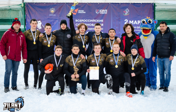 Регби на снегу - Казань 2024 - студенты - фото9