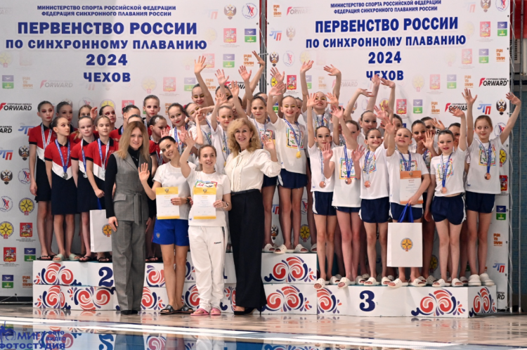 Синхронное плавание - Чехов мальчики девочки до 13 лет - фото16