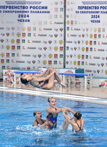 Синхронное плавание - Чехов мальчики девочки до 13 лет - фото2