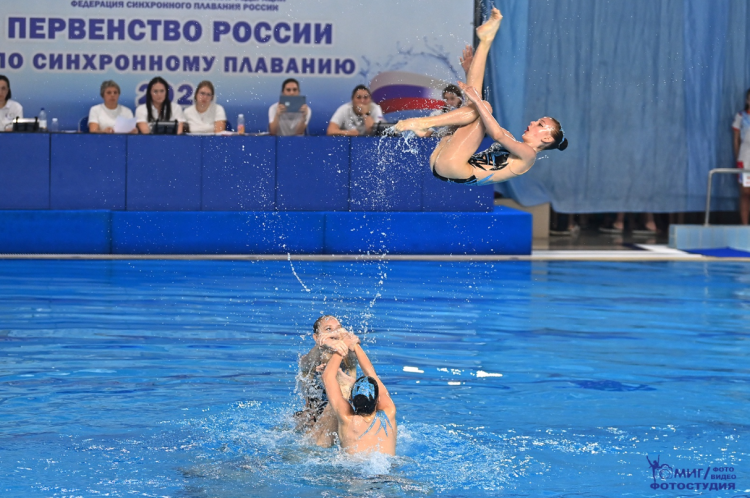 Синхронное плавание - Чехов юноши 13-16 лет девушки 13-15 лет - фото16