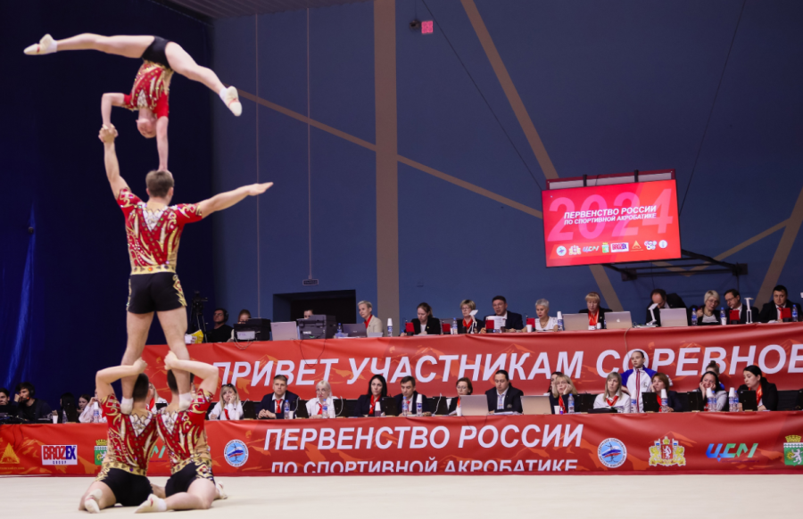 Спортивная акробатика - Березовский юниоры юниорки 13-19 лет - фото1