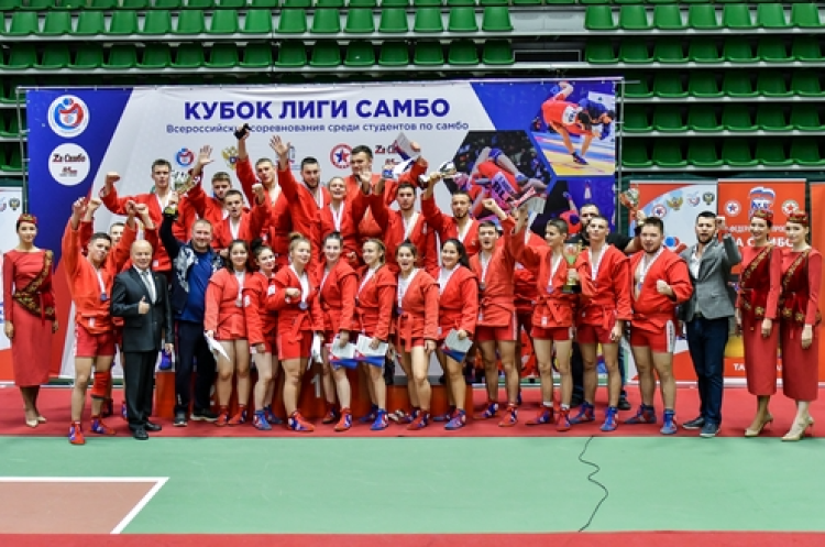 Студенческая лига самбо - командный чемпионат 2023 Казань - фото1