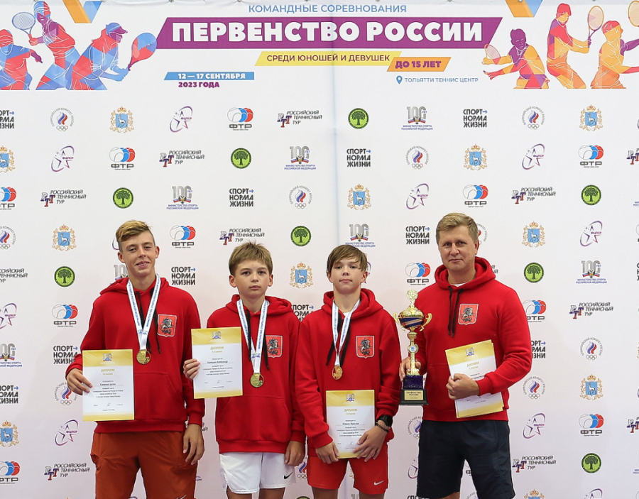 Теннис - Тольятти командное до 15 лет - юноши - финал матч27