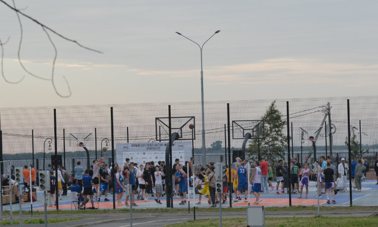 Уличный баскетбол - открытие Центра уличного баскетбола в Архангельске - фото10