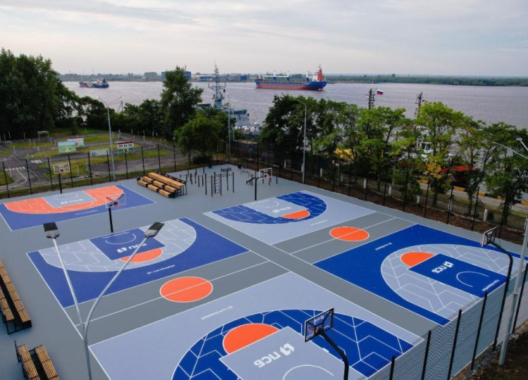 Уличный баскетбол - открытие Центра уличного баскетбола в Архангельске - фото11