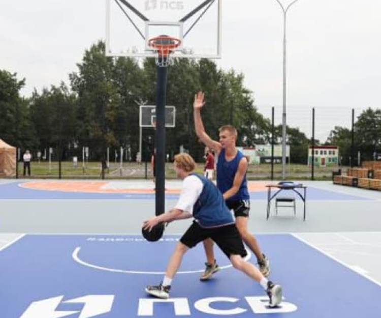 Уличный баскетбол - открытие Центра уличного баскетбола в Архангельске - фото7