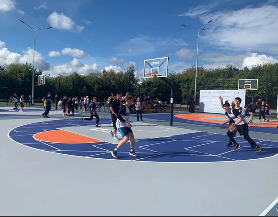 Уличный баскетбол - открытие Центра уличного баскетбол в Ижевске - фото1