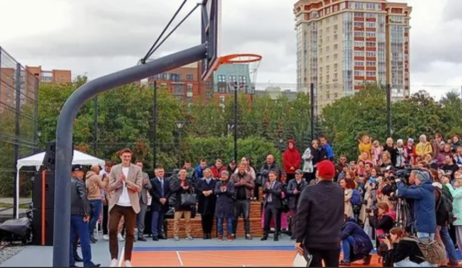 Уличный баскетбол - открытие Центра уличного баскетбола в Ижевске - фото3