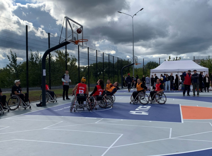 Уличный баскетбол - открытие Центра уличного баскетбол в Ижевске - фото7