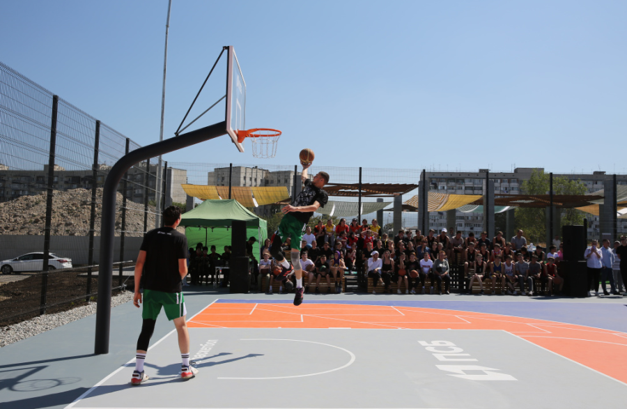 Уличный баскетбол - открытие Центра уличного баскетбол в Нальчике - фото6