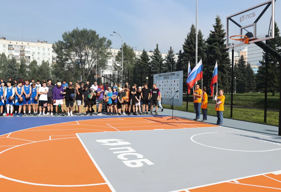 Уличный баскетбол - открытие Центра уличного баскетбола в Новокузнецке - фото2
