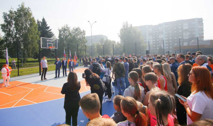 Уличный баскетбол - открытие Центра уличного баскетбола в Новокузнецке - фото3