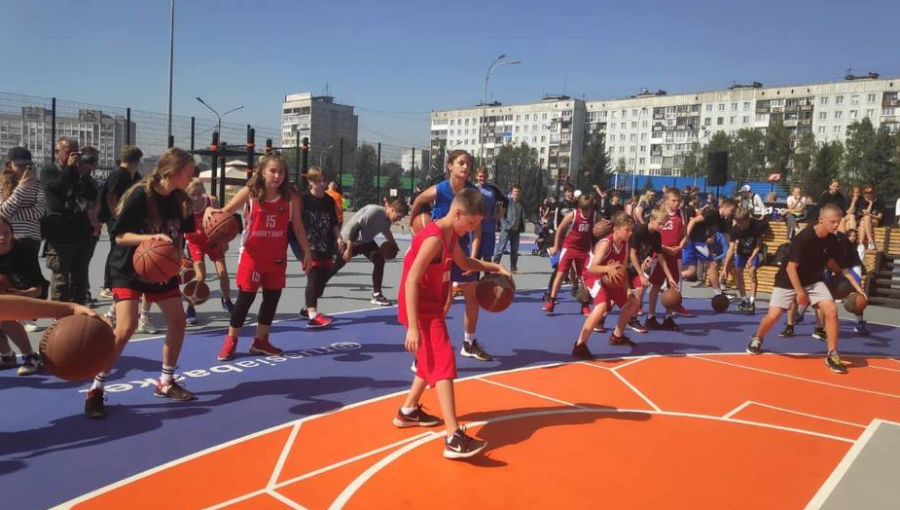 Уличный баскетбол - открытие Центра уличного баскетбола в Новокузнецке - фото9