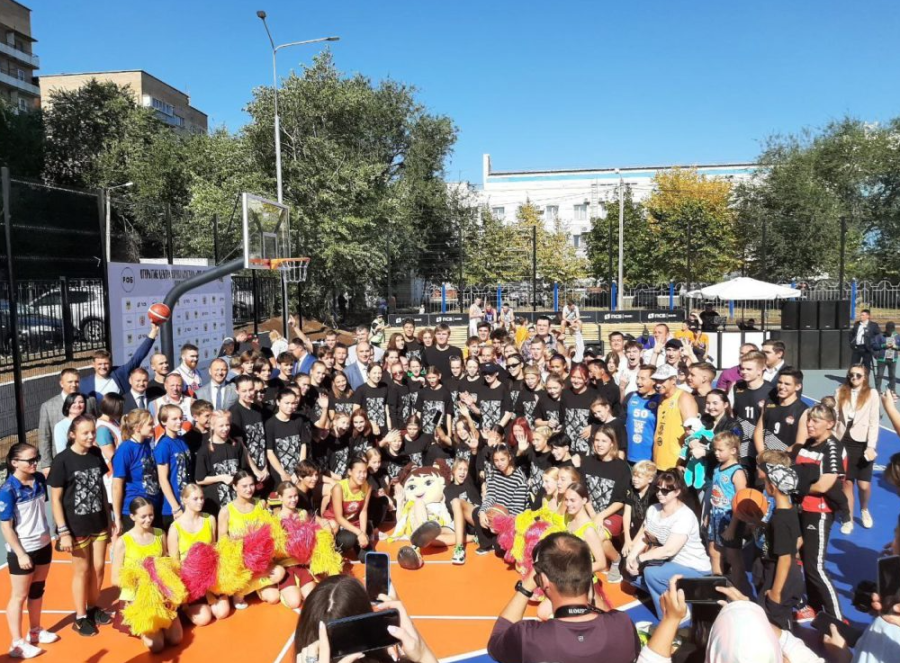 Уличный баскетбол - открытие Центра уличного баскетбола в Оренбурге - фото2