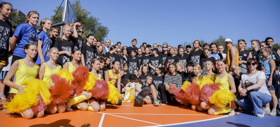 Уличный баскетбол - открытие Центра уличного баскетбола в Оренбурге - фото7