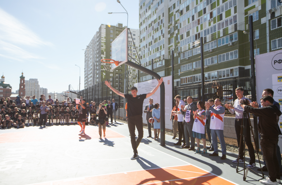 Уличный баскетбол - открытие Центра уличного баскетбола в Оренбурге - фото9